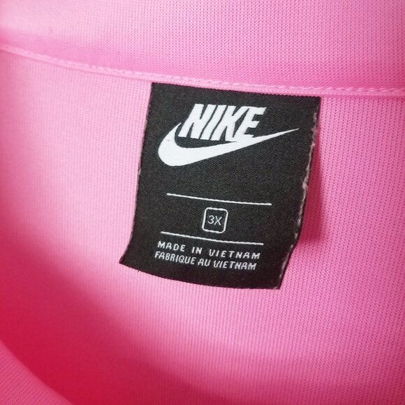 Nike Sportswear Swoosh Women Plus 3X Polyknit Track Jacket Full Zip Pink CZ6753 - Picture 12 of 16